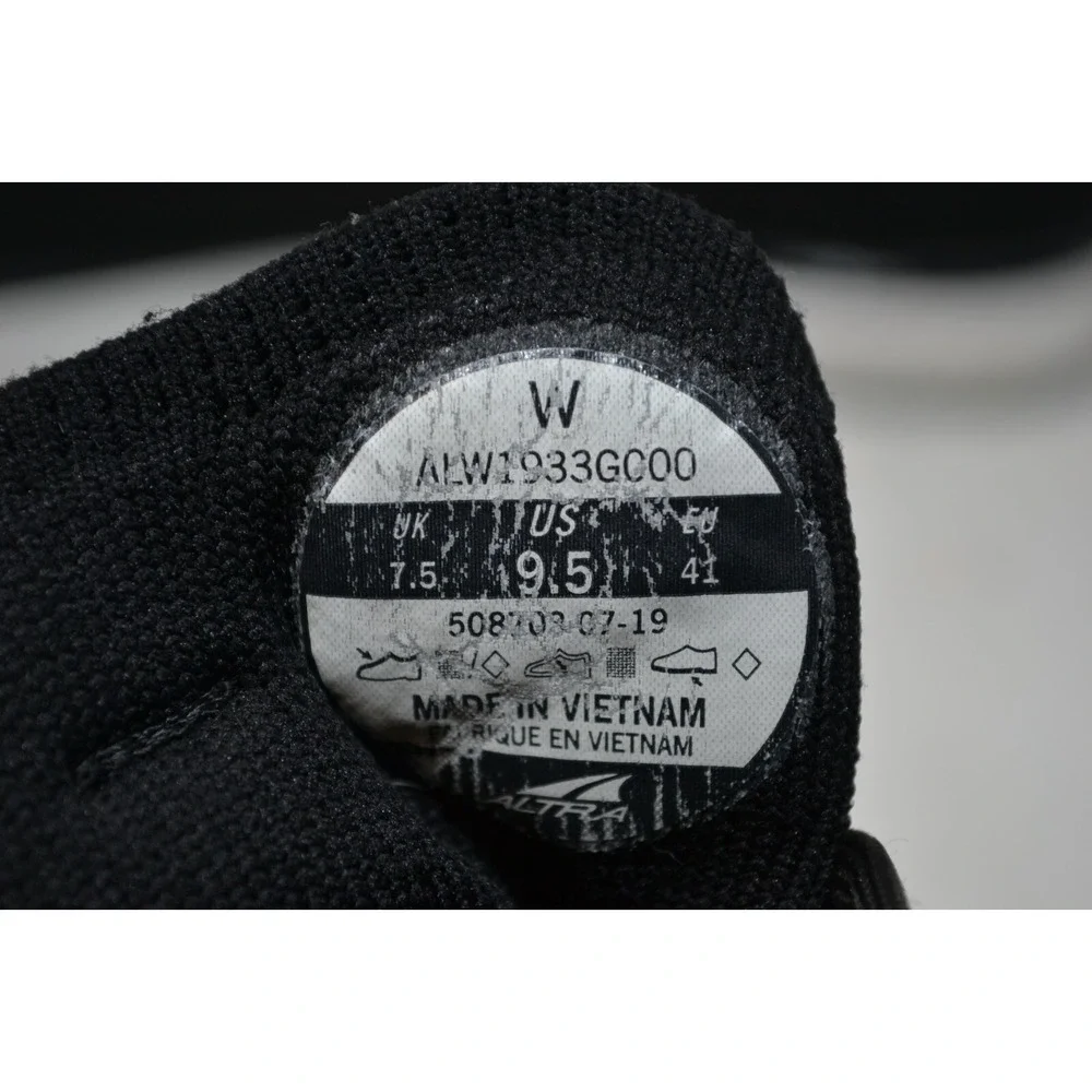Altra Escalante 2 Womens 9.5 Running Shoes‎ Black Athletic Sneakers ALW1933G000